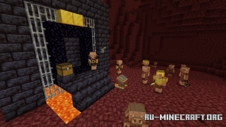 ������� Piglin-Overworld ��� Minecraft PE