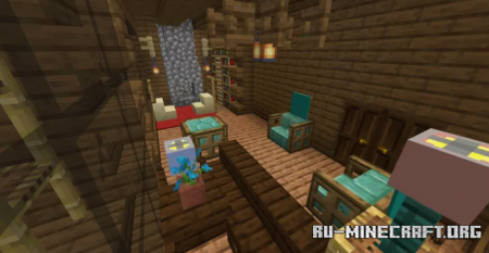 ������� Woodland Log Home ��� Minecraft