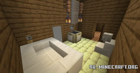 ������� Woodland Log Home ��� Minecraft