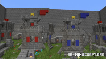  Attack 1VS1, 2VS2  Minecraft PE