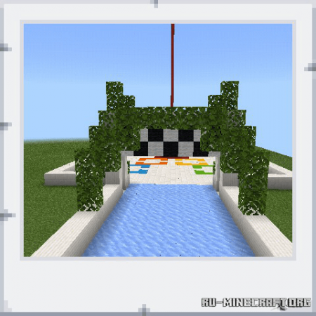 Скачать Boat Race by Kirito-06 для Minecraft PE