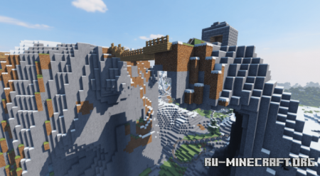 ������� Winter - Large roller coaster ��� Minecraft