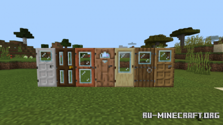  Windowed Doors and Trapdoors  Minecraft PE 1.16