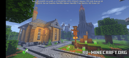 ������� Medieval Village by GOLDENknight YT ��� Minecraft PE