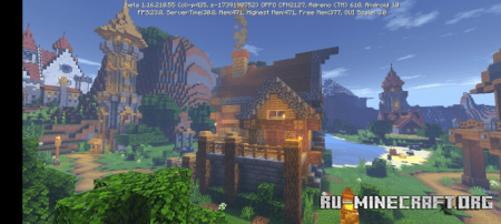 ������� Medieval Village by GOLDENknight YT ��� Minecraft PE