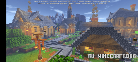 ������� Medieval Village by GOLDENknight YT ��� Minecraft PE