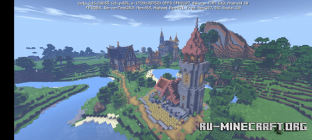 ������� Medieval Village by GOLDENknight YT ��� Minecraft PE
