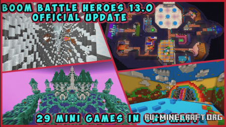 ������� Boom Battle Heroes 13.0 by Herotorxp ��� Minecraft PE