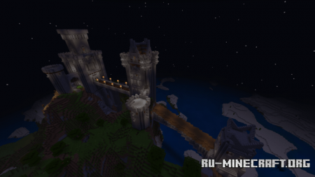 ������� Mountain Castle by solarzod ��� Minecraft PE