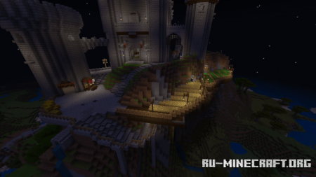 ������� Mountain Castle by solarzod ��� Minecraft PE