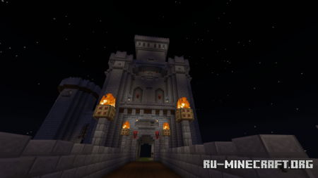 ������� Mountain Castle by solarzod ��� Minecraft PE