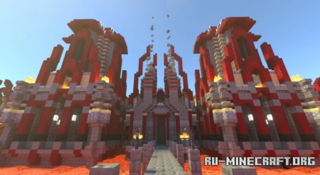 ������� Meltrock Fortress - RTX Adventure ��� Minecraft