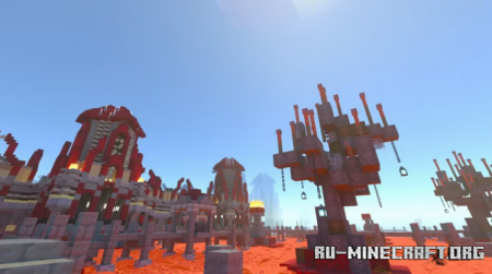 ������� Meltrock Fortress - RTX Adventure ��� Minecraft