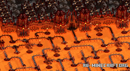 ������� Meltrock Fortress - RTX Adventure ��� Minecraft