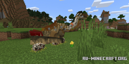 Скачать Dinosaurs of Kem Kem для Minecraft PE 1.16