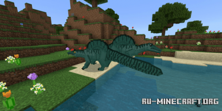 Скачать Dinosaurs of Kem Kem для Minecraft PE 1.16