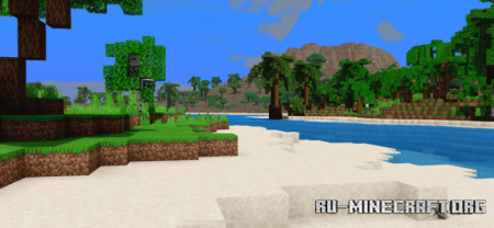 Скачать Tropical Oasis Island для Minecraft PE