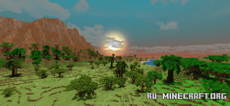Скачать Tropical Oasis Island для Minecraft PE
