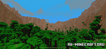 Скачать Tropical Oasis Island для Minecraft PE