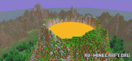 Скачать Tropical Oasis Island для Minecraft PE