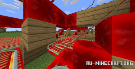 ������� Coastertown I - A crazy roller coaster ��� Minecraft