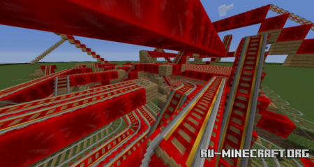 ������� Coastertown I - A crazy roller coaster ��� Minecraft