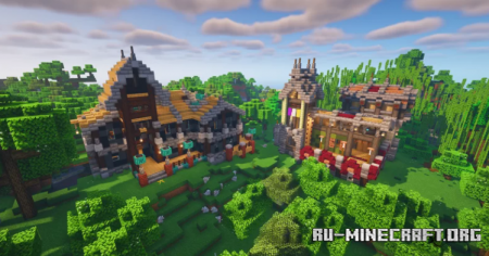 ������� Fantasy Alternative Structure by Poker_Adventure ��� Minecraft