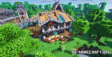 ������� Fantasy Alternative Structure by Poker_Adventure ��� Minecraft