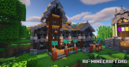 ������� Fantasy Alternative Structure by Poker_Adventure ��� Minecraft