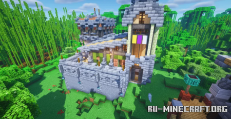 ������� Fantasy Alternative Structure by Poker_Adventure ��� Minecraft