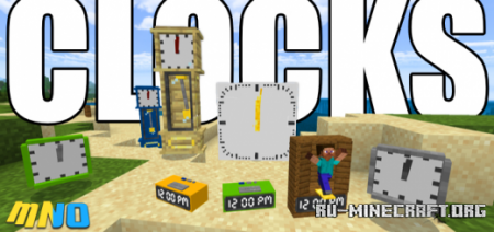  Clocks  Minecraft PE 1.16