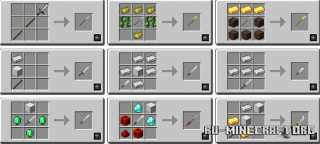  MC Dungeons Weapons  Minecraft 1.16.5
