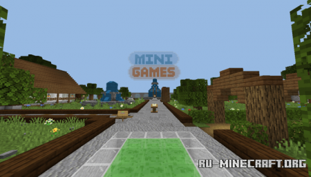 Скачать MINIGAMES by ThiccBoi для Minecraft PE