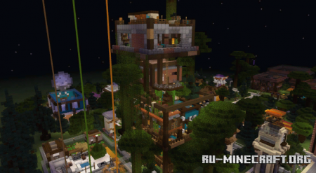 ������� New Bishnell City ��� Minecraft PE