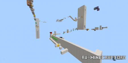  UnSanity Parkour Course  Minecraft PE