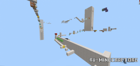  UnSanity Parkour Course  Minecraft PE