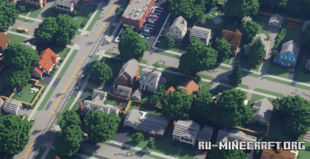 ������� American Suburbs - Clinton Ave ��� Minecraft