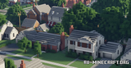 ������� American Suburbs - Clinton Ave ��� Minecraft