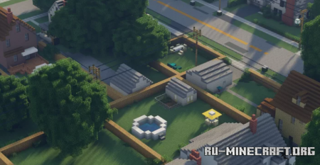 ������� American Suburbs - Clinton Ave ��� Minecraft