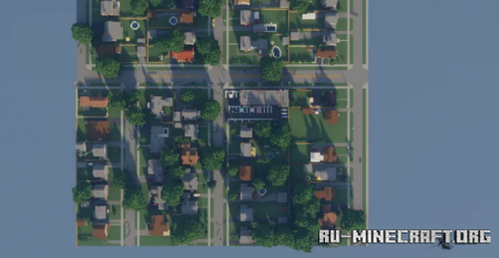 ������� American Suburbs - Clinton Ave ��� Minecraft
