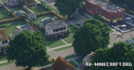 ������� American Suburbs - Clinton Ave ��� Minecraft