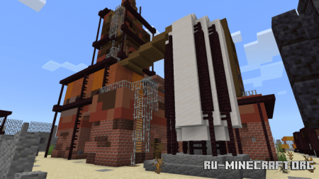  Dust - A Rust Inspired PVP Map  Minecraft PE