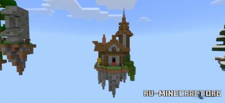 Скачать SkyBlock Adventure by Athis_plays для Minecraft PE