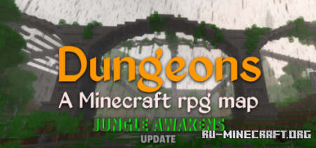 Скачать DUNGEONS - Minecraft RPG для Minecraft PE