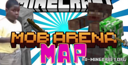 ������� Just a Mob Arena by xXHexagonType360Xx ��� Minecraft