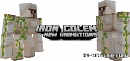  New Iron Golem Animations  Minecraft PE 1.16