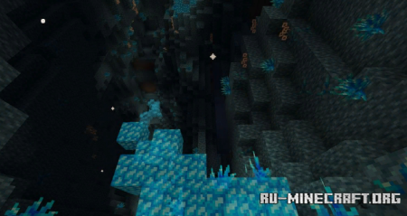 Скачать Caves of Cobalt для Minecraft 1.15.2