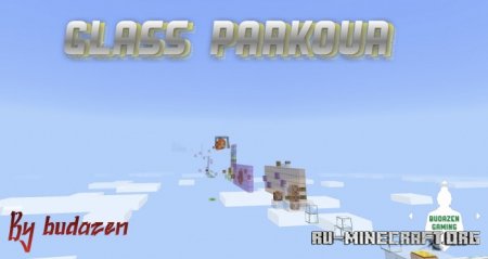  Glass Parkour by budazen  Minecraft PE