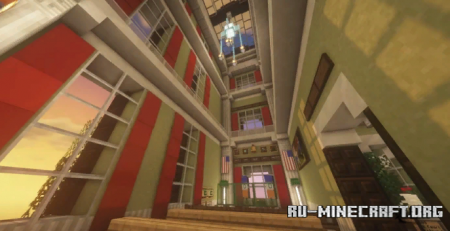 Скачать LEGO - Town Hall (Fanmade) для Minecraft PE
