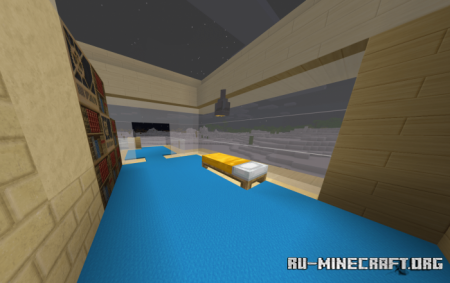 Скачать Modern Desert Survival Map для Minecraft PE